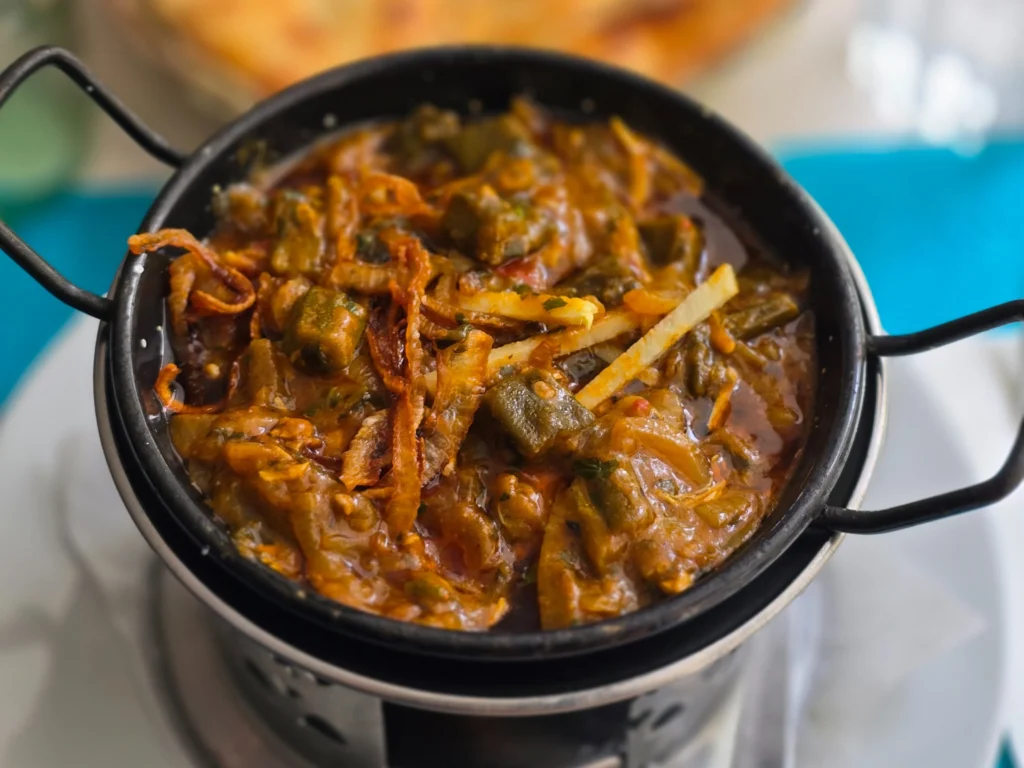 Okra Masala ( bhindi masala )